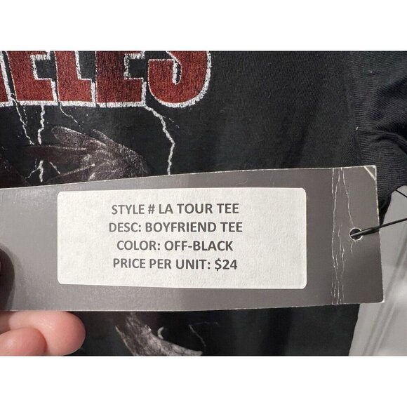 Altar’d State Los Angeles 1999 US Tour Men’s T-Shirt Size Small Black Bald Eagle - Picture 3 of 6